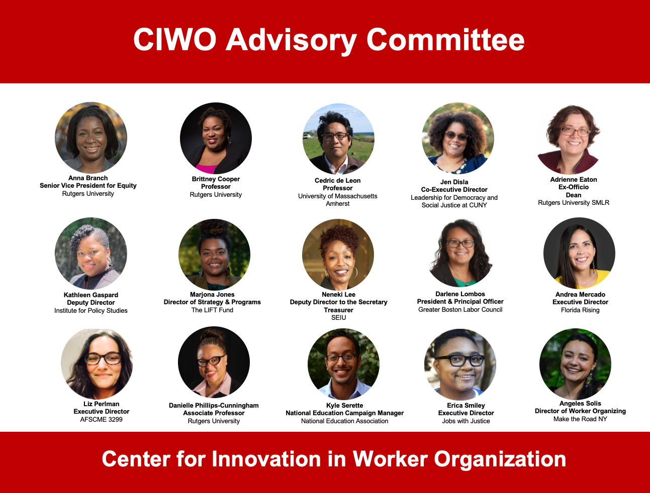 Image of CIWO Advisory Committee