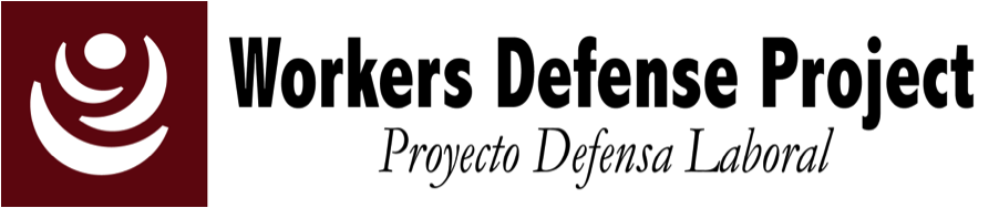 Image of Workers Defense Project logo