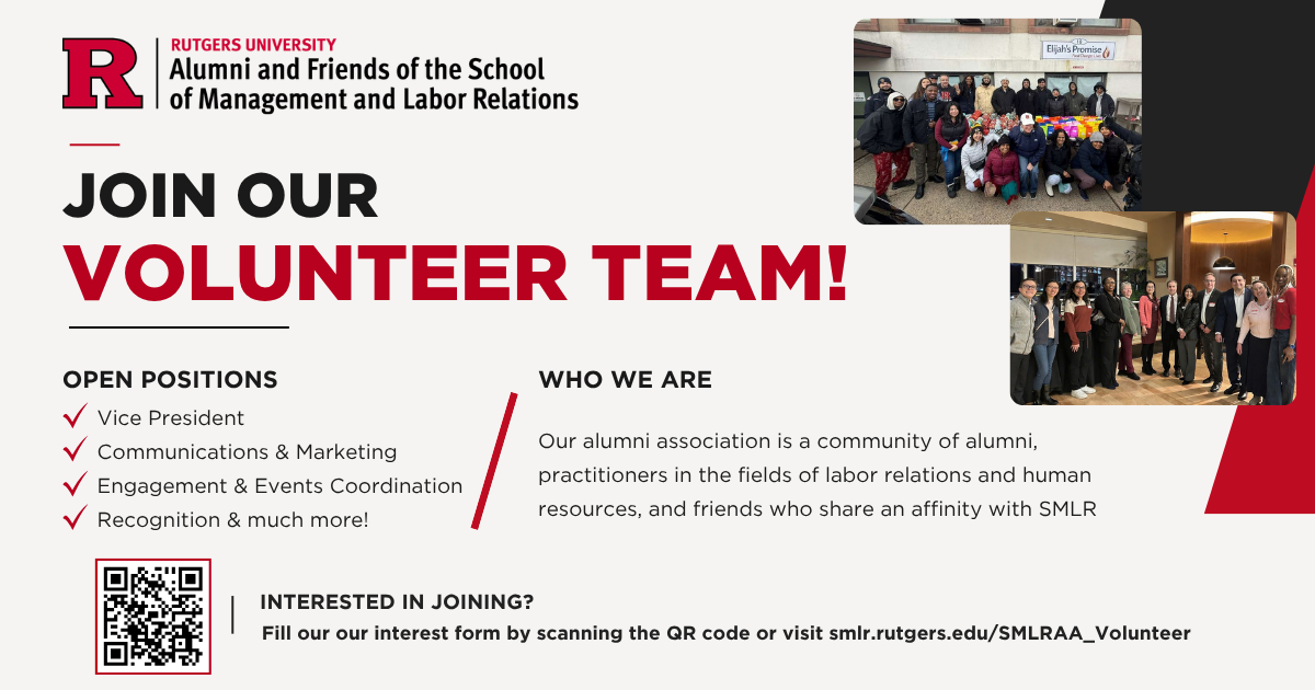SMLRAA Volunteer Interest flyer