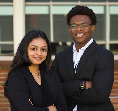 Image of students in professional dress