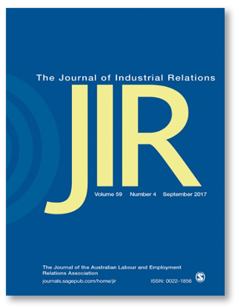 Image of Journal if Industrial Relations cover