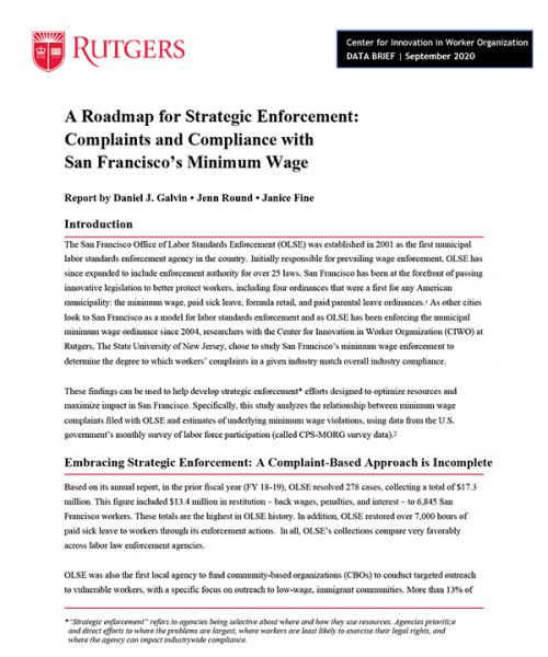 San Francisco Study Document
