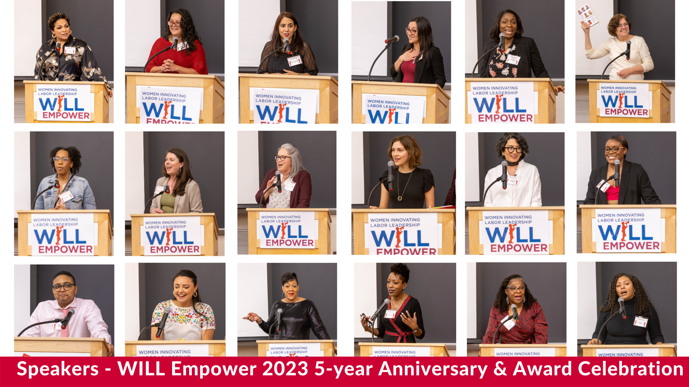 Image of speakers at WILL Empower Anniversary Celebration
