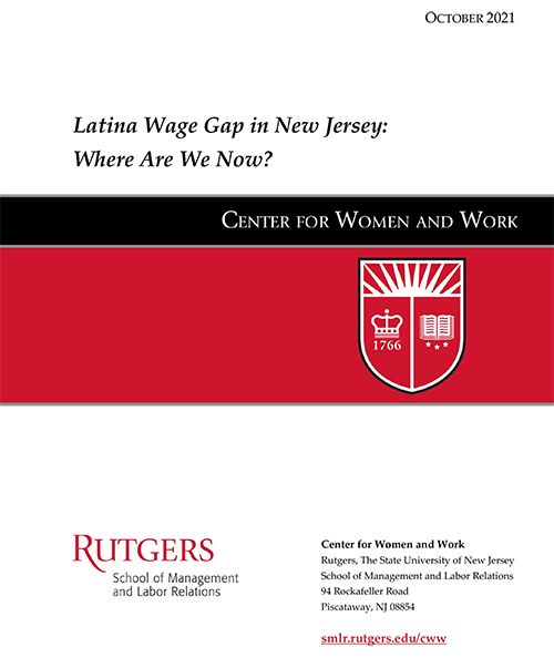 image of Latina Wage Gap in NJ Issue Brief
