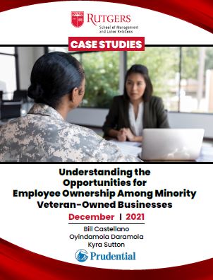 image of report cover for Understanding the Opportunities For Employee Ownership Among Minority Veteran-Owned Businesses
