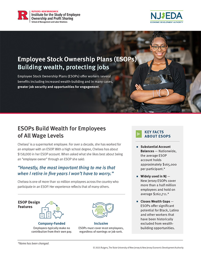 Image of Employee Ownership flyer