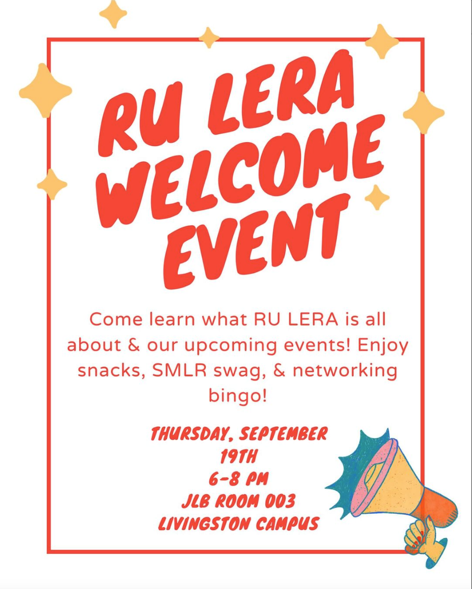 Image of RU LERA Welcome Event