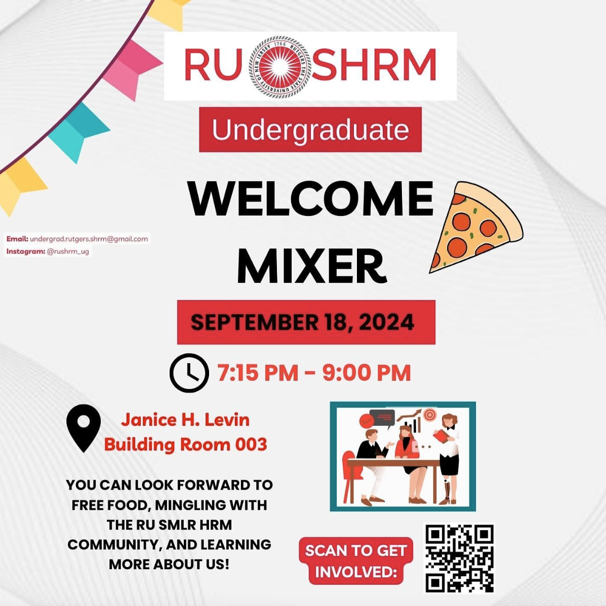 Image of RU SHRM UG Mixer event