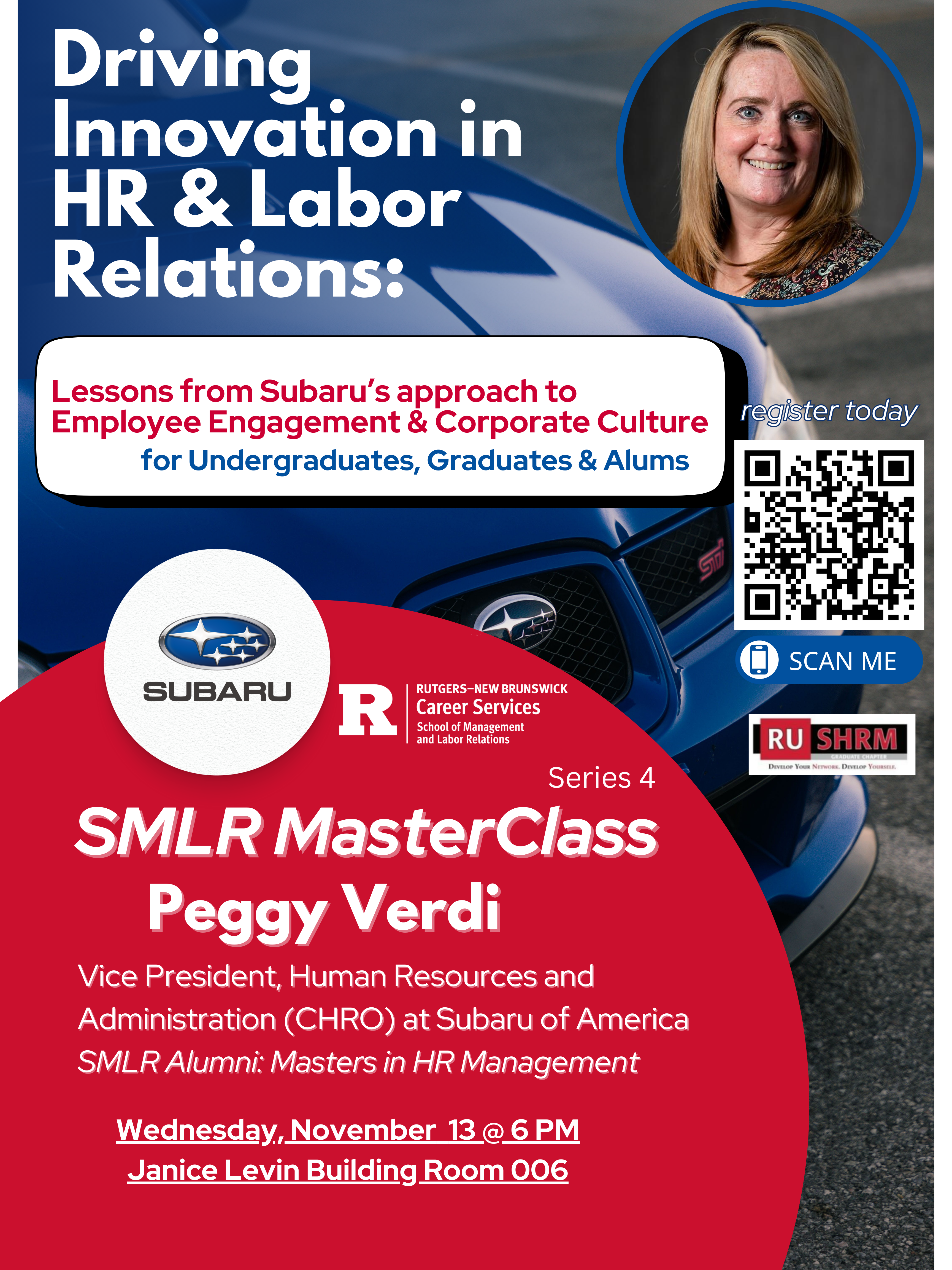 Image of Career Services MasterClass Subaru