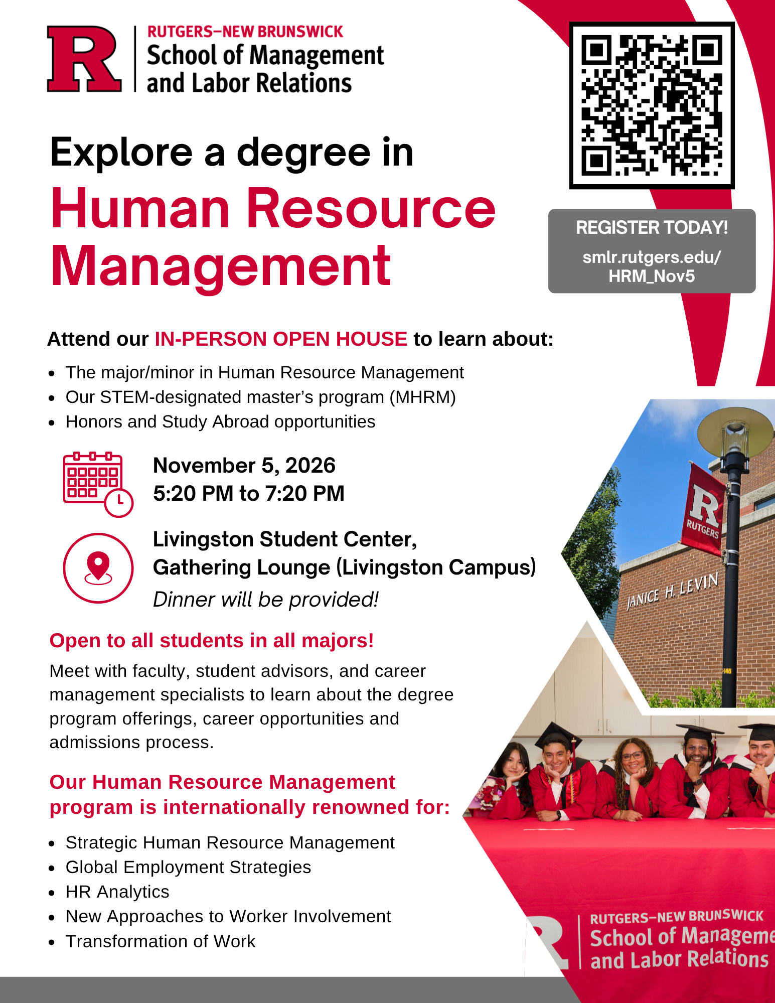image of HRM In-Person Open House graphic