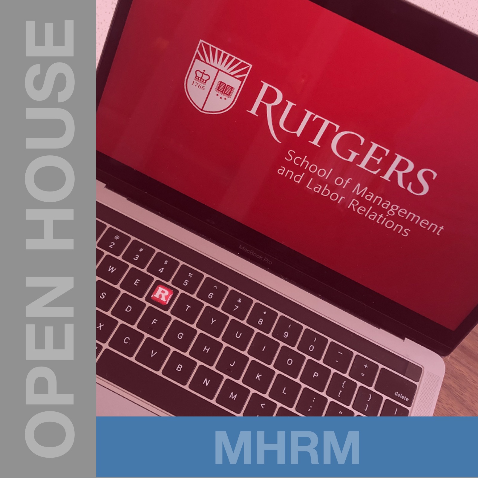 image of computer for MHRM open house