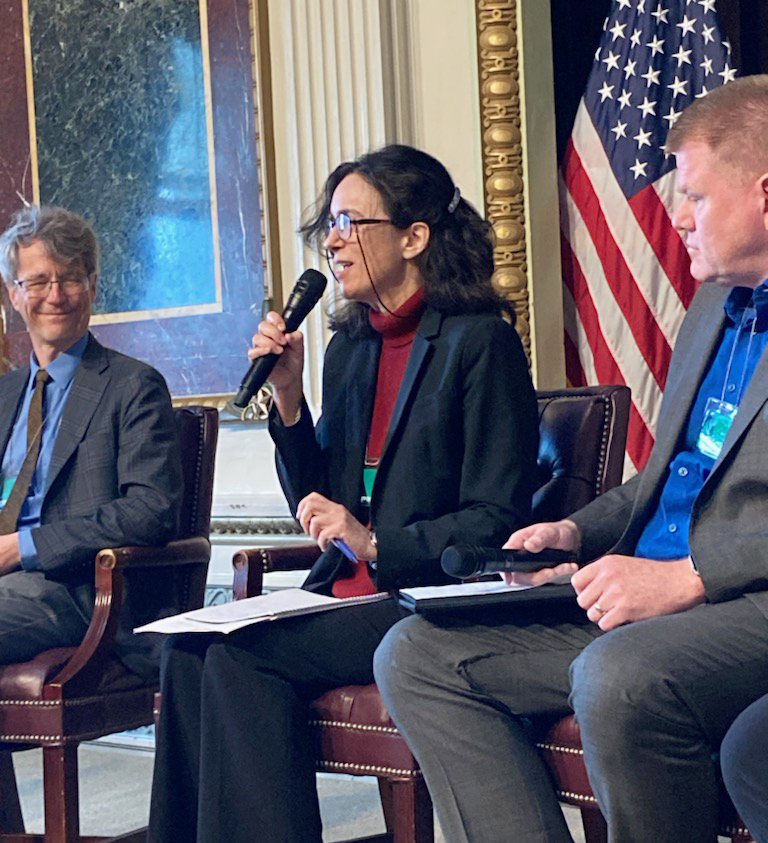 Photo of Adria Scharf at the White House