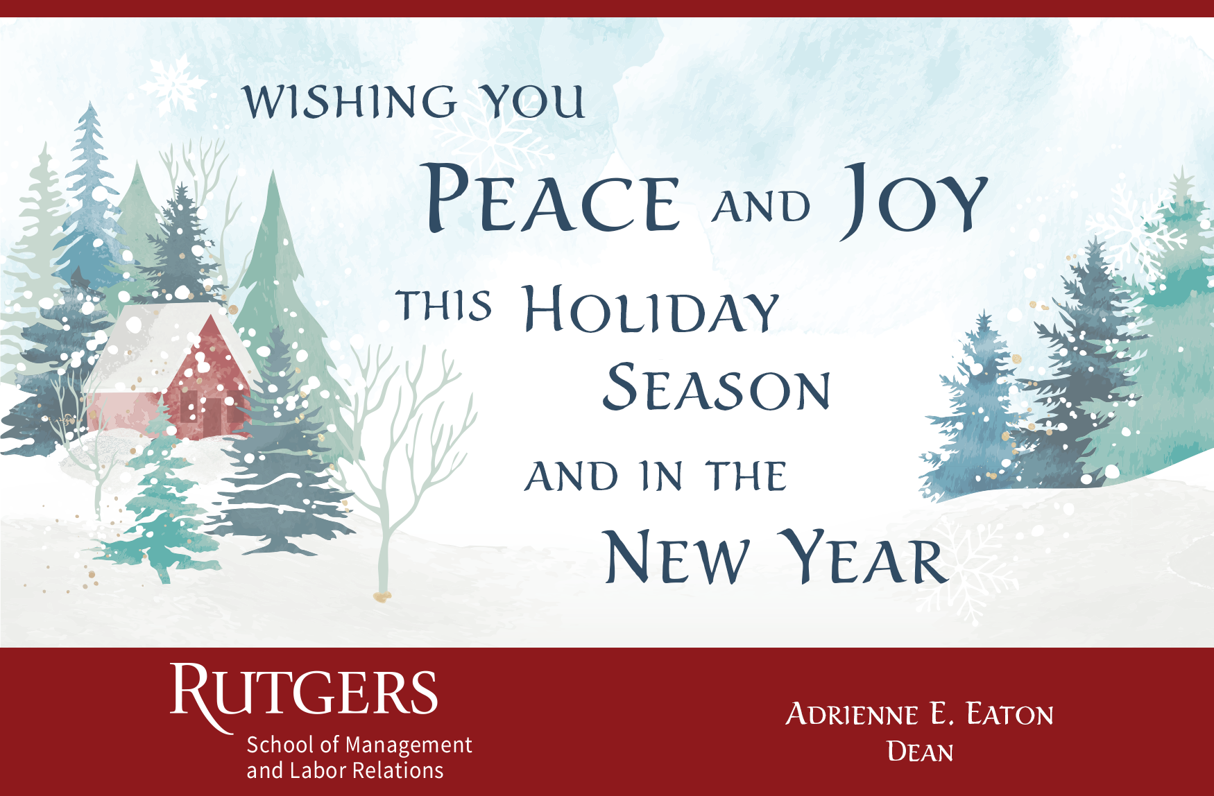 Image of 2023 SMLR holiday greeting graphic