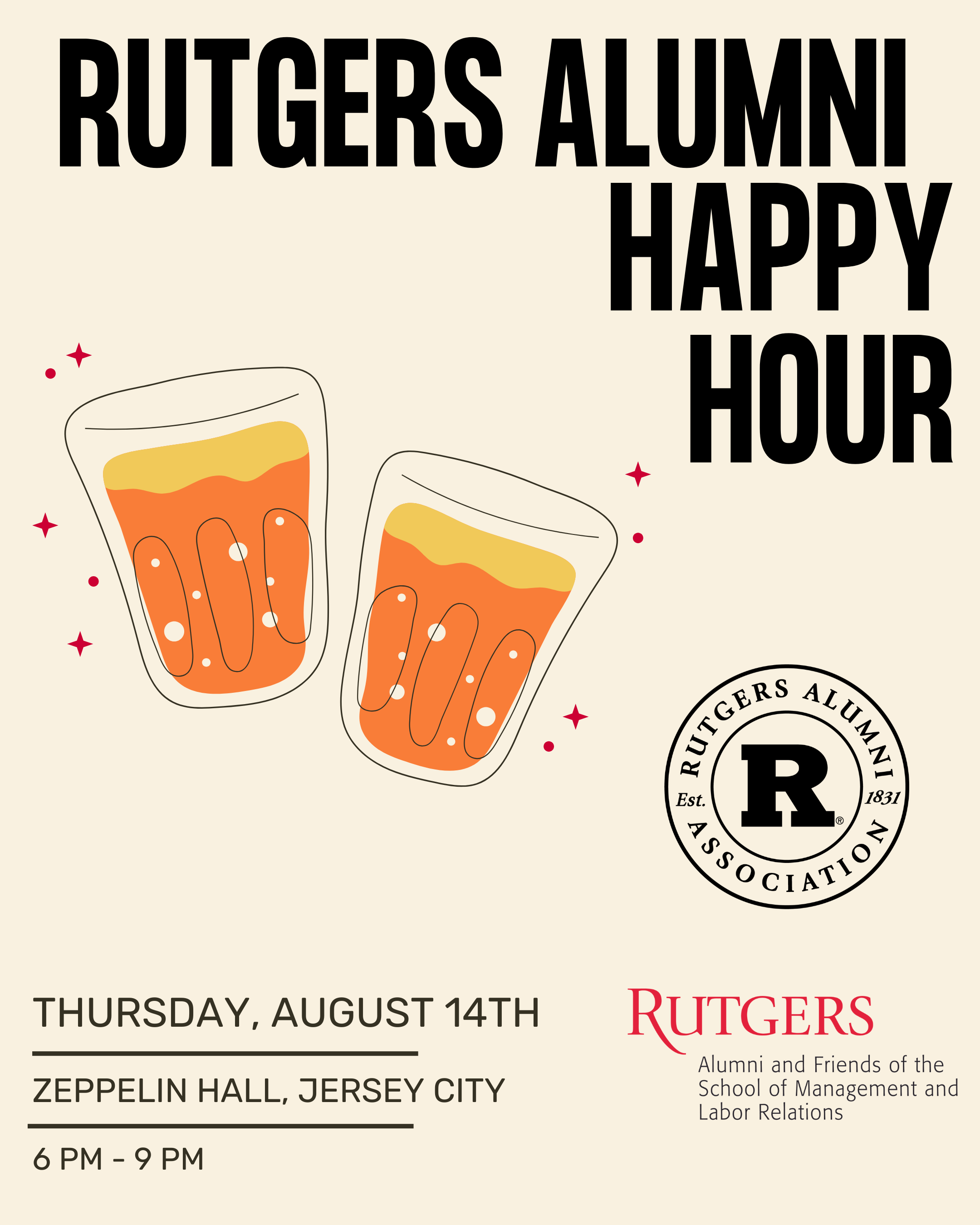 Image of Rutgers Alumni Association Happy Hour 2025