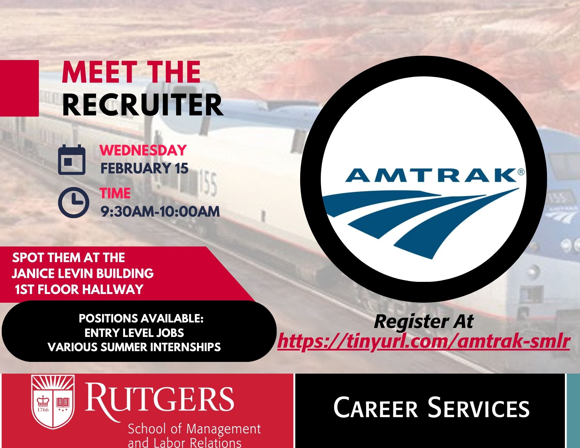 Image of Career Services Meet the Recruiter Event