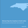 Photo of Wage Non-Compliance in North Carolina Report Cover