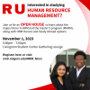 Image of Human Resource Management Open House graphic