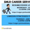 Image of Career Services webinars June 16 and June 17