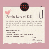 Image of RU Inclusive Love of DEI event