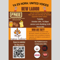 Image of RUPOWER New Labor event graphic