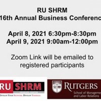 Image of RU SHRM 16th Annual Business Conference Flyer