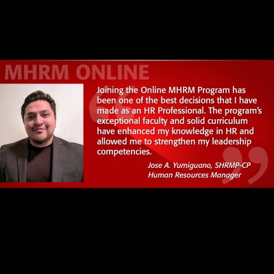 Image of Jose Yumiguano Testimonial MHRM Online