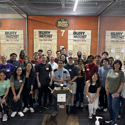 Image of SMLRAA at Axe Throwing Event