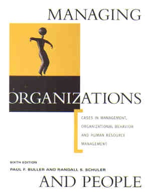 Managing Organizations and People
